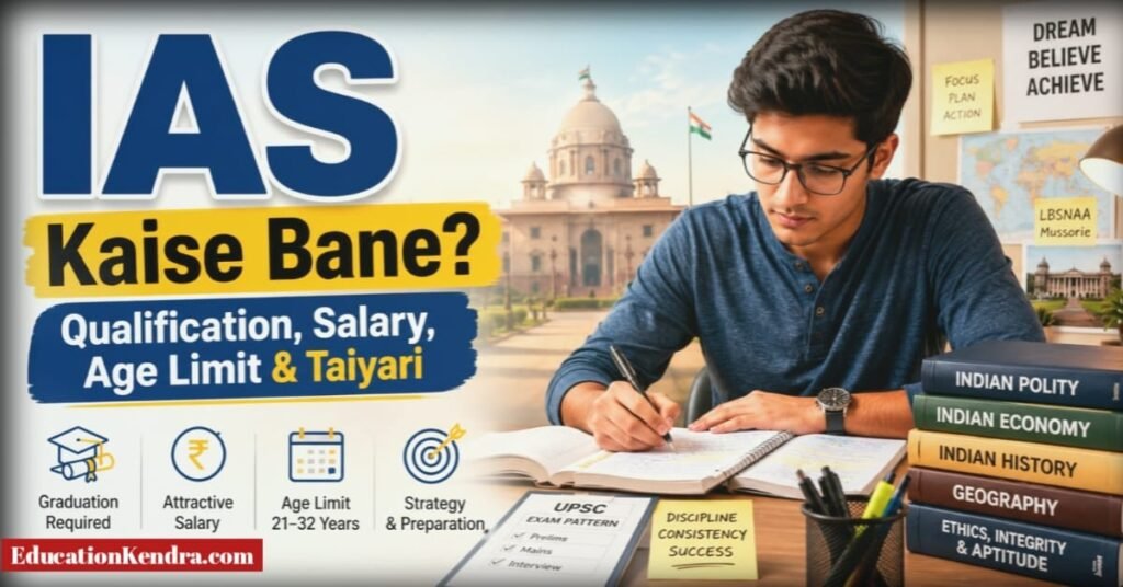IAS Kaise Bane? Qualification, Age Limit, Salary, Exam Pattern की पूरी जानकारी