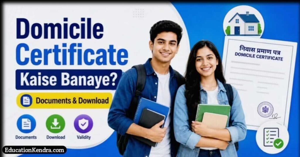 Domicile Certificate Kya Hota Hai? Kaise Banaye, Documents और Download